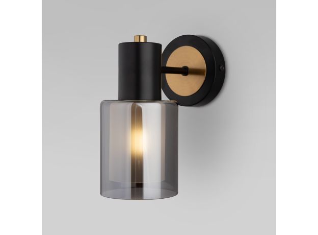 Настенный светильник 70219/1 черный/античная бронза