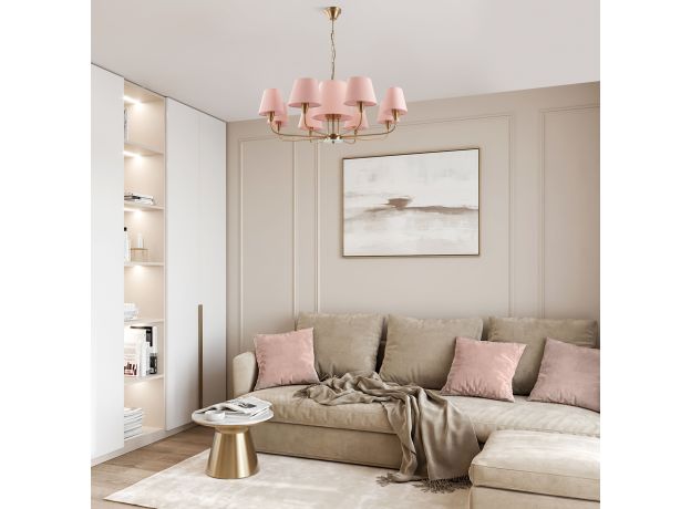 Подвесная люстра 60154 латунь