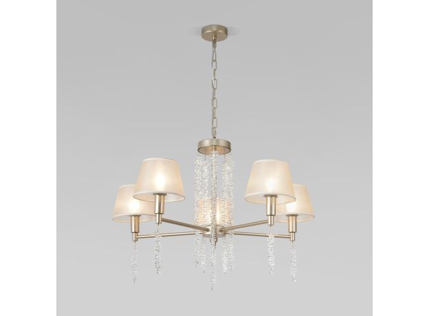 Подвесная люстра 60148/5 матовое золото