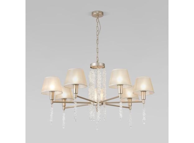 Подвесная люстра 60148/7 матовое золото