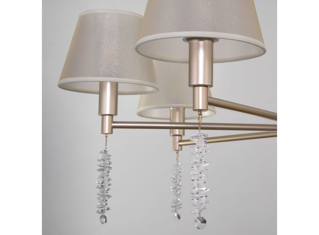 Подвесная люстра 60148/7 матовое золото