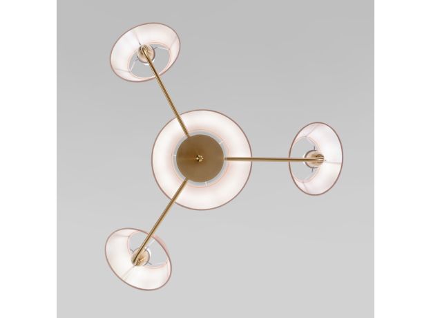 Подвесная люстра 60153/6 латунь