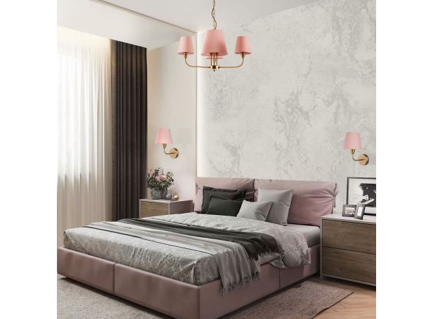 Подвесная люстра 60153/6 латунь