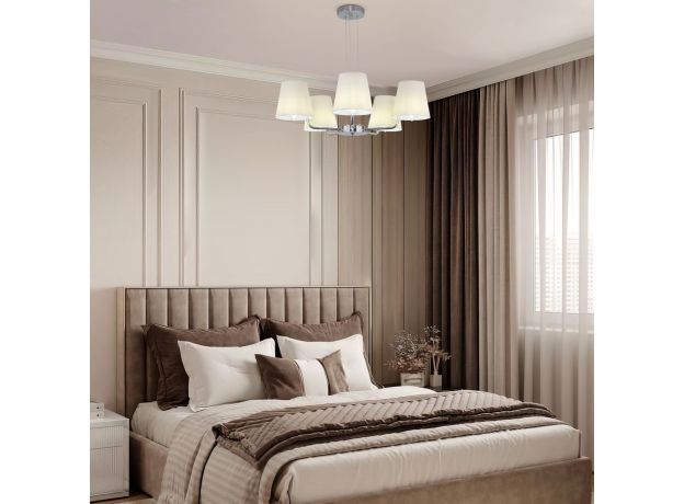 Подвесная люстра 60155/5 хром