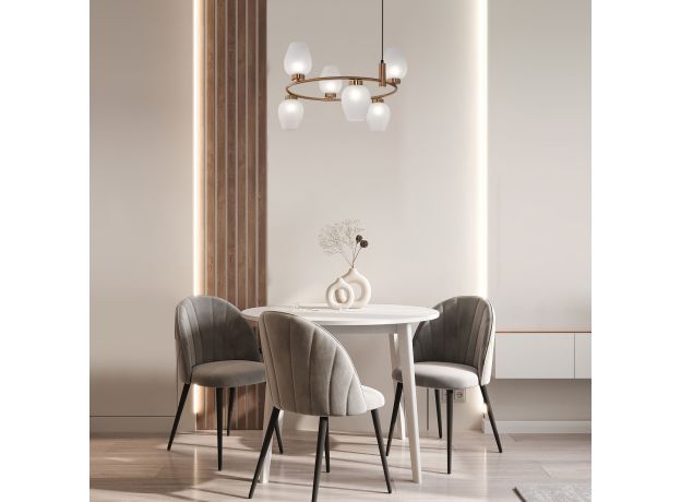 Подвесной светильник 30183/6 латунь