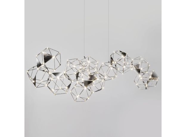 Подвесной светильник 90368/14 черный жемчуг