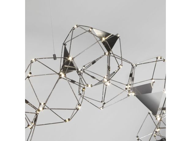 Подвесной светильник 90368/14 черный жемчуг