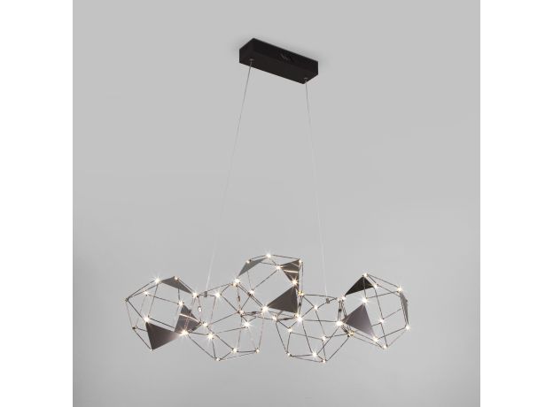 Подвесной светильник 90368/5 черный жемчуг