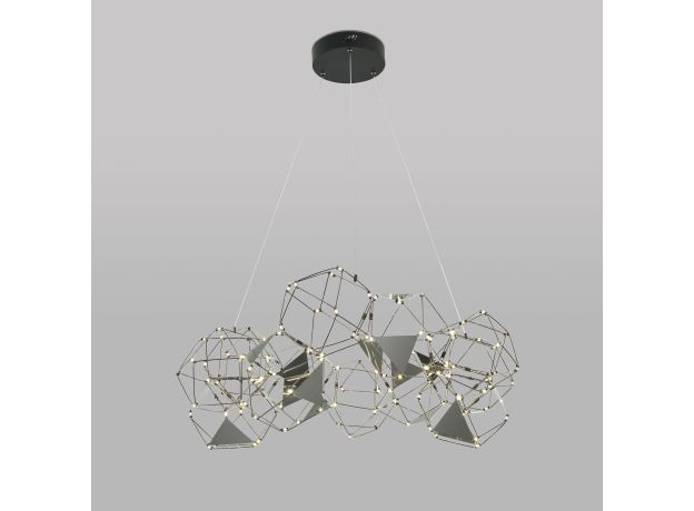 Подвесной светильник 90369/12 черный жемчуг