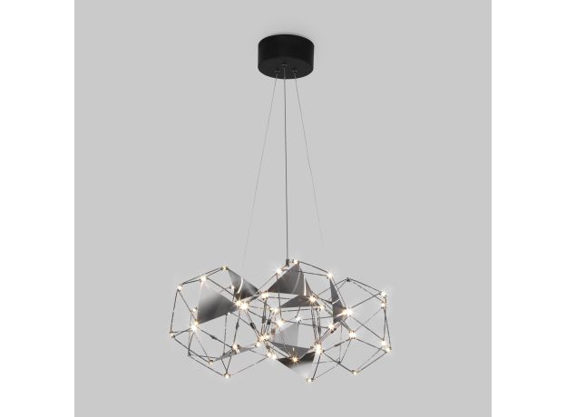 Подвесной светильник 90369/5 черный жемчуг