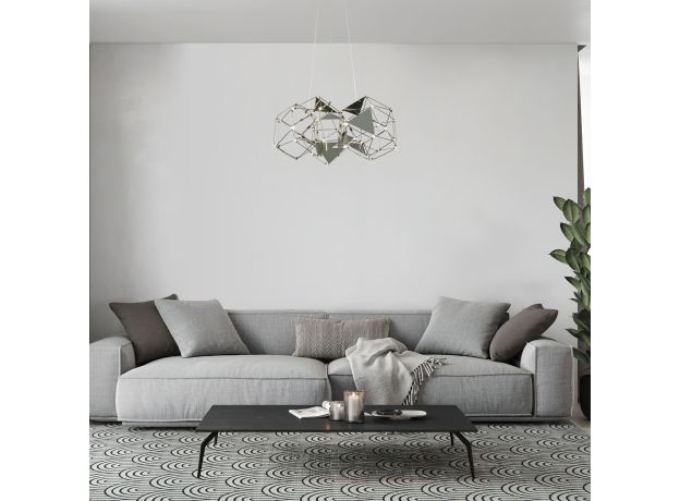 Подвесной светильник 90369/5 черный жемчуг