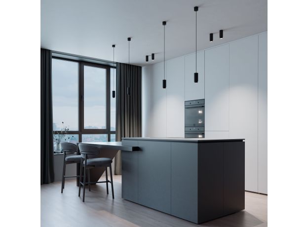 Подвесной светильник Nubis GU10 чёрный 50122/1