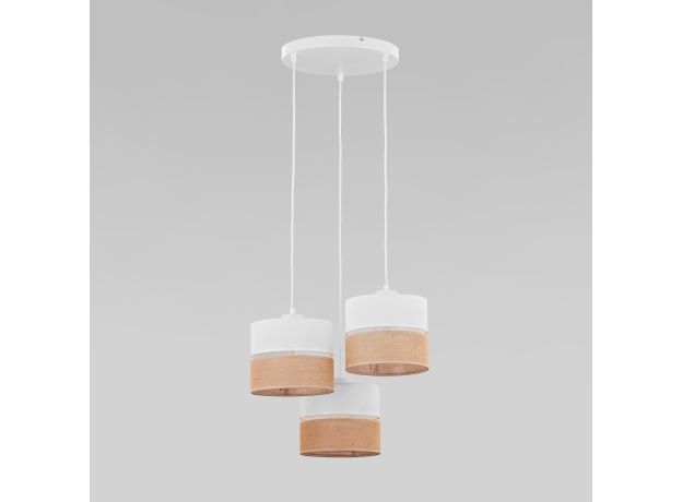 Подвесной светильник с тканевыми абажурами 6575 Linobianco