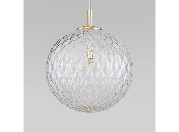 Подвесной светильник со стеклянным плафоном 4610 Cadix Gold