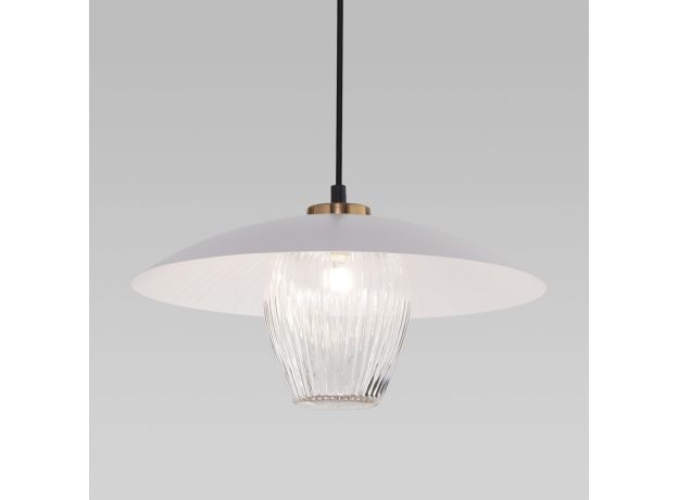 Подвесной светильник 50259/1 белый/прозрачный