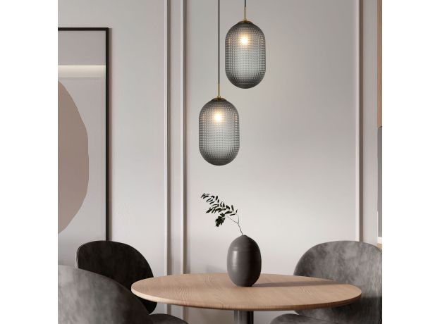 Подвесной светильник 50261/1 серый