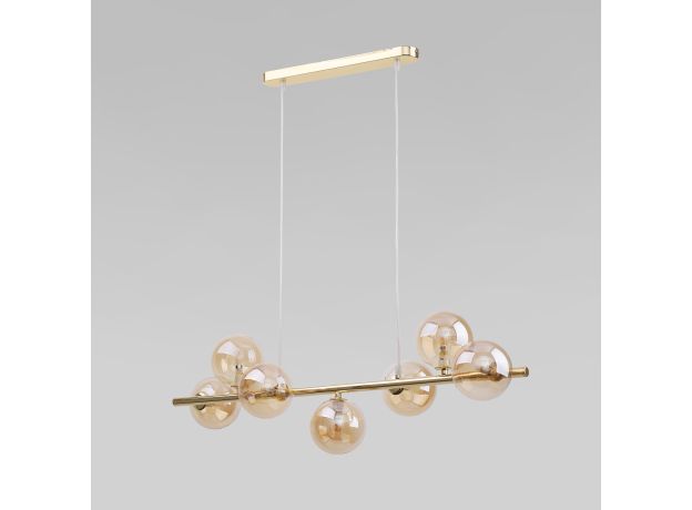 Подвесной светильник со стеклянными плафонами 5668 Estera Gold