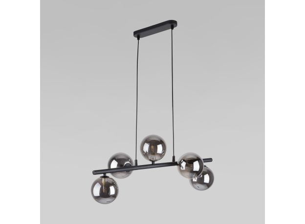 Подвесной светильник со стеклянными плафонами 6707 Estera Black