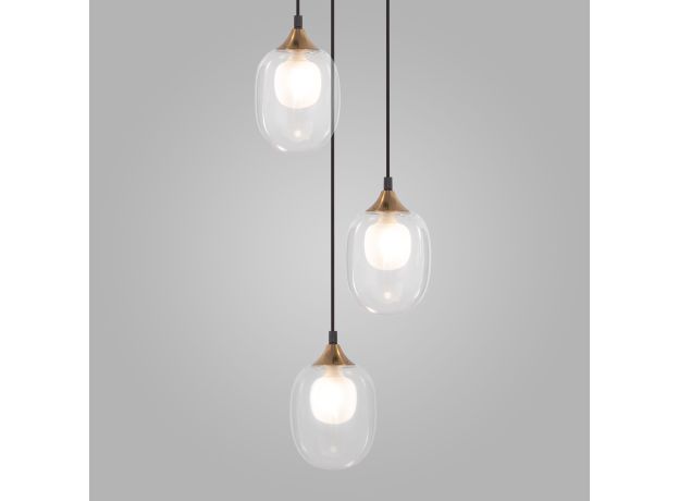 Подвесной светильник 70216/3 латунь