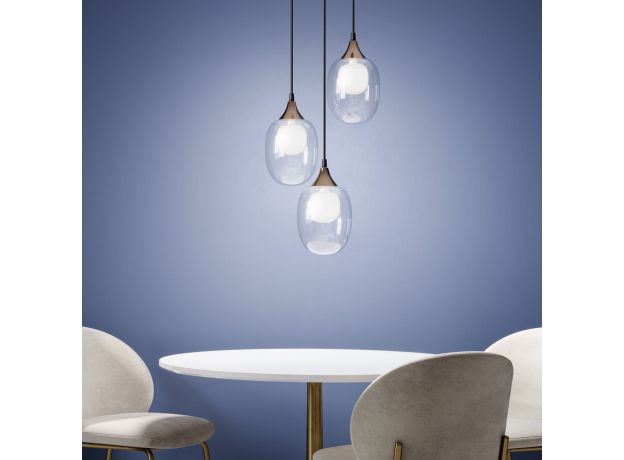 Подвесной светильник 70216/3 латунь