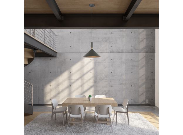 Подвесной светильник 50024/1 серый