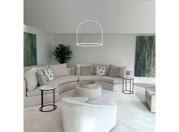 Подвесной светильник 90323/1 белый