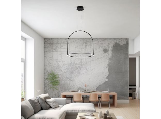 Подвесной светильник 90323/1 черный