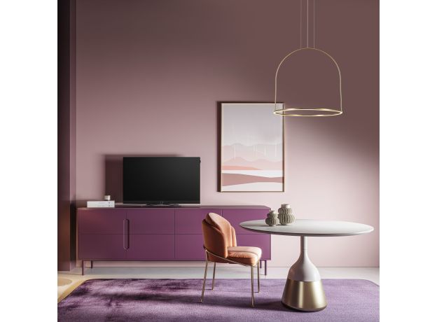 Подвесной светильник 90323/1 латунь