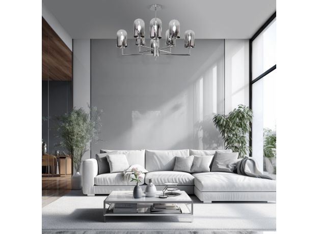 Потолочный светильник 60156/8 хром