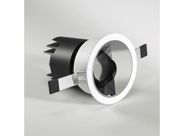 Точечный светодиодный светильник 10W 3000K белый/хром 25090/LED