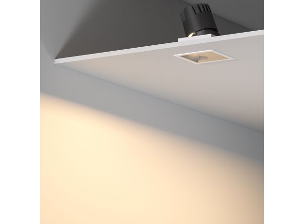 Точечный светодиодный светильник 10W 3000K белый/хром 25091/LED