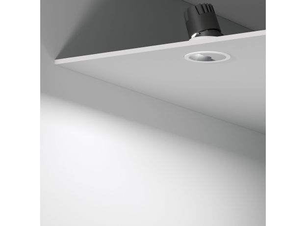 Точечный светодиодный светильник 10W 4000K белый/хром 25090/LED