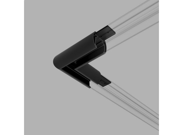 Slim Magnetic Коннектор угловой для шинопровода Round накладной 85135/00