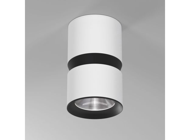 Светильник потолочный светодиодный 12W 4000К белый/чёрный 25049/LED