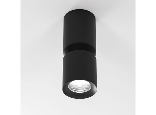 Светильник потолочный светодиодный 12W 4000К чёрный 25048/LED