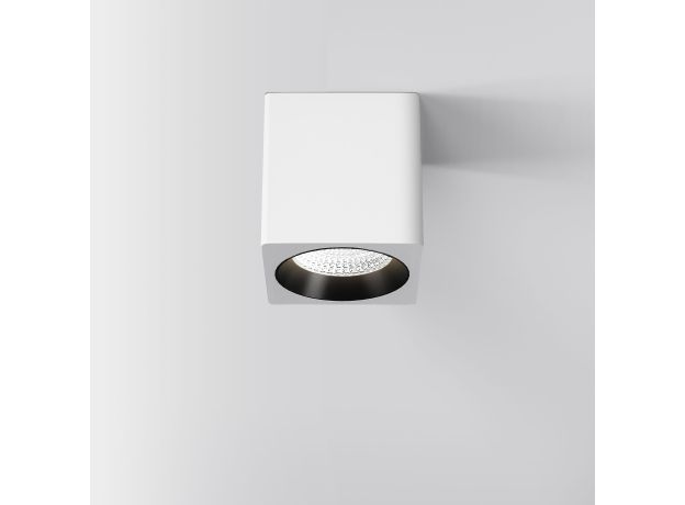 Светильник потолочный светодиодный 9W 4000К Matrix белый/черный 25051/LED