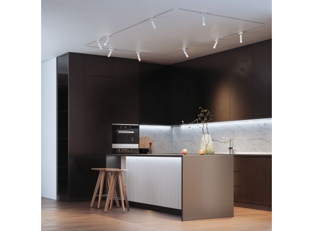 Трековый светодиодный светильник Pika 6W 4000K однофазный (белый) 85110/01