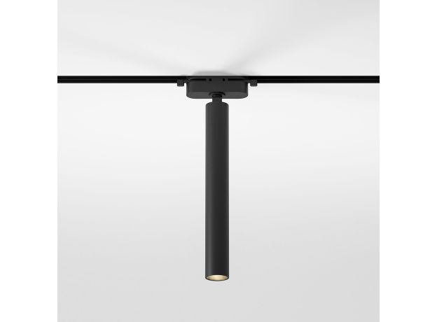 Трековый светодиодный светильник  Pika чёрный 6W 4000K однофазный 85111/01