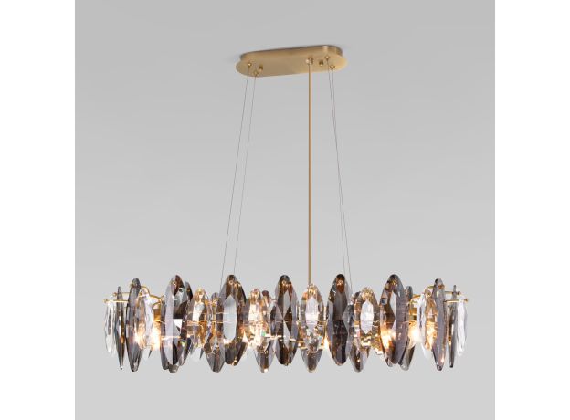 Умный подвесной светильник c хрусталем 372/8 Smart