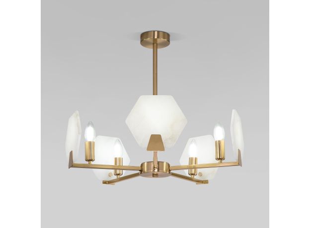 Умный потолочный светильник 60158/5 латунь