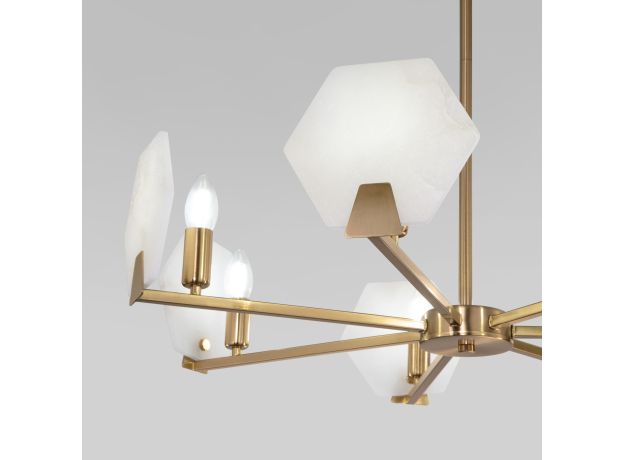 Умный потолочный светильник 60158/7 латунь