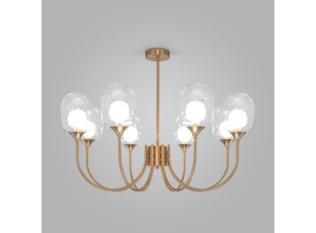 Умный потолочный светильник 70217/8 латунь