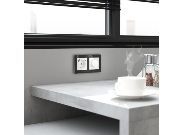 Диммер (белый акрил) W1142041