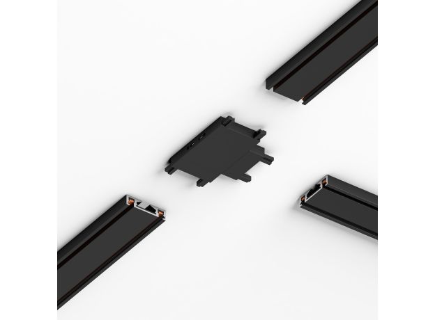 Коннектор для четырёхстороннего соединителя накладного шинопровода Flat Magnetic 85004/00