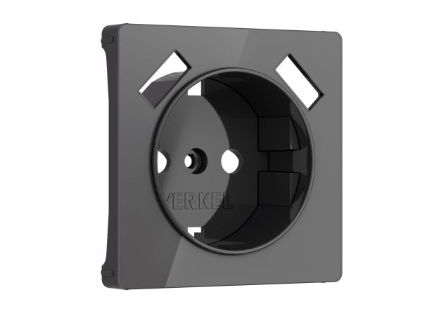 Накладка для розетки USB (графит акрил) W1179544