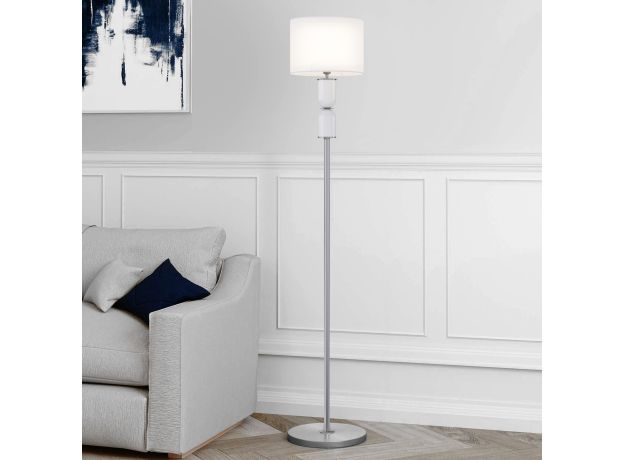 Напольный светильник 01154/1 никель