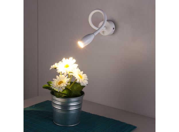 Настенный светодиодный светильник BAND MRL LED 1116 белый