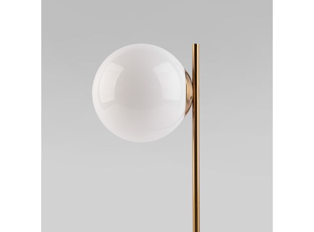 Настольный светильник с плафоном 01157/1 латунь