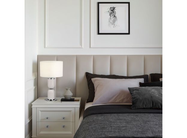 Настольная лампа 01153/1 никель