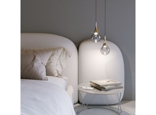 Подвесной светодиодный светильник 50256/1 LED дымчатый